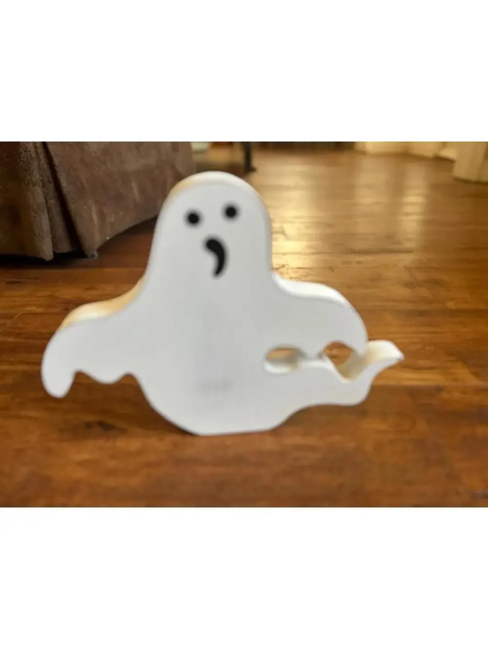 Set of 3 Wooden Ghost Halloween Decorations